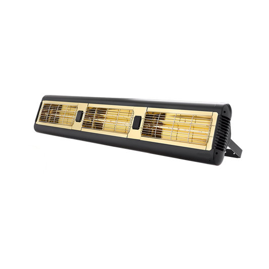 Emberglow Triple - 4.5-6kW Low Glare Electric Radiant Heater (1ph)